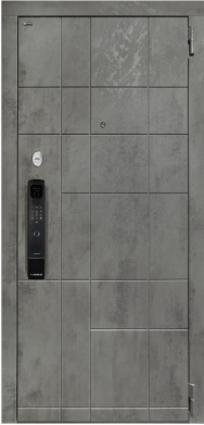 Стальная дверь Интекрон СПАРТА GREY HOGO P05